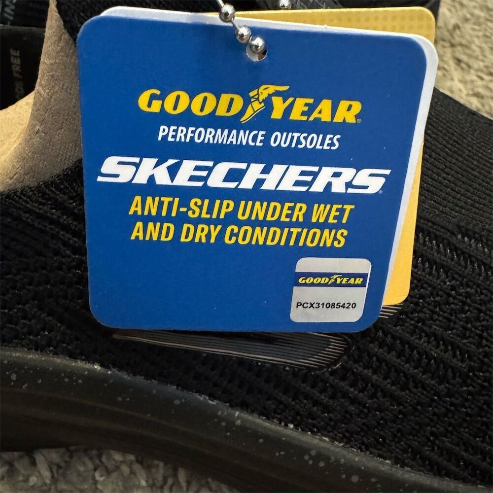 Skechers Slip-ins Max Cushioning Arch Fit Black Men’s Sneaker Size 10.5 - Picture 11 of 15